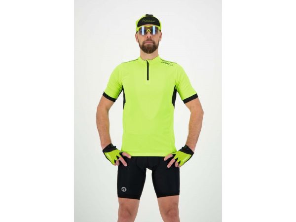 Rogelli Core Cykeltrøje, Fluor/Black