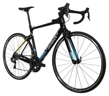 Vélo de Route Wilier Triestina Garda Rim Shimano Ultegra Di2 11V 700 mm Noir Bleu Astana