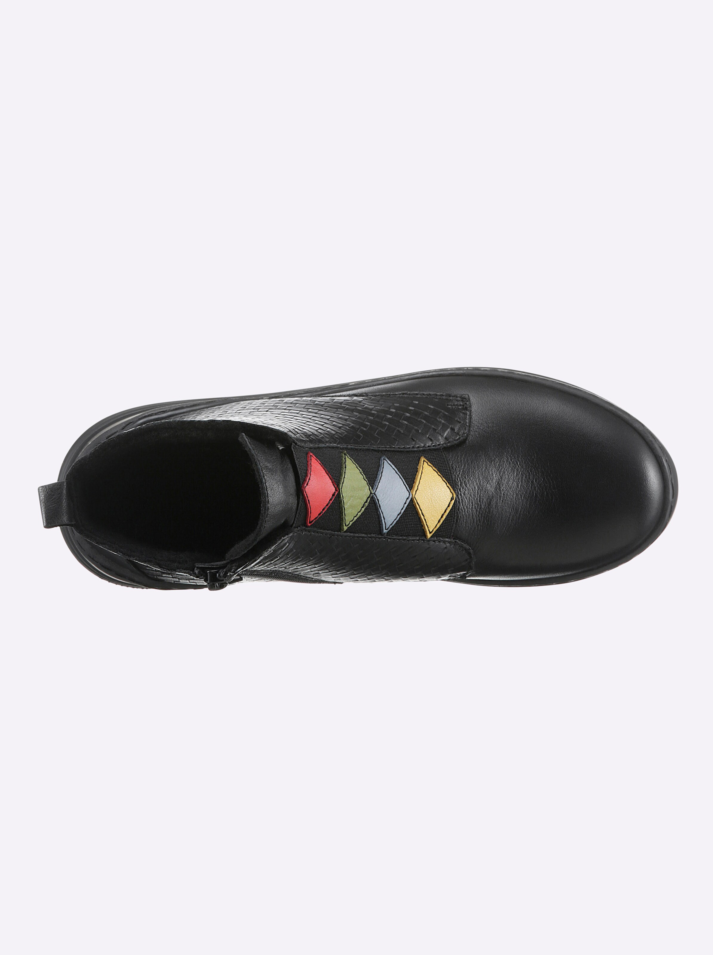 Gemini Stiefelette in schwarz
