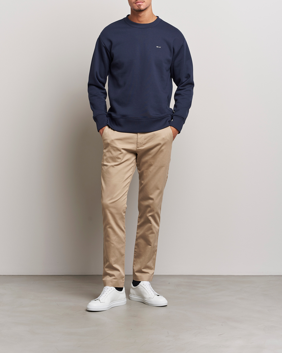 NN07 Theo Regular Fit Stretch Chinos Khaki