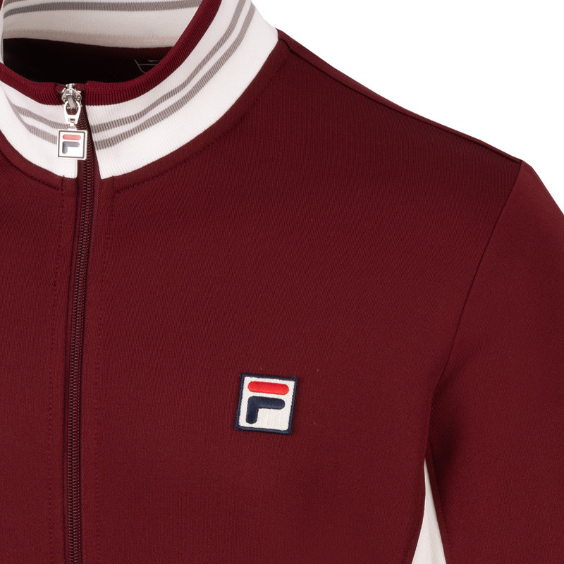 Veste de tennis homme Fila Bjorn bordeaux