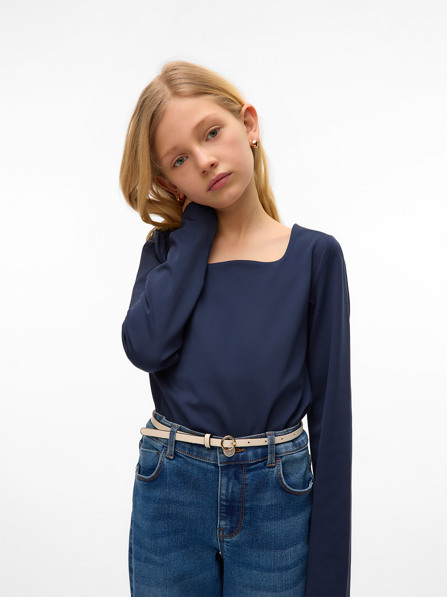 Million Long Sleeve Square Top 2-Way