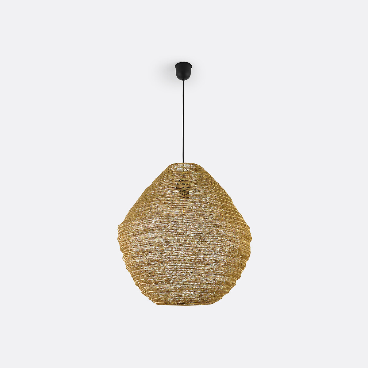 LA REDOUTE INTERIEURS<br>Candeeiro suspenso em malha de ferro Ø40 cm, Mita