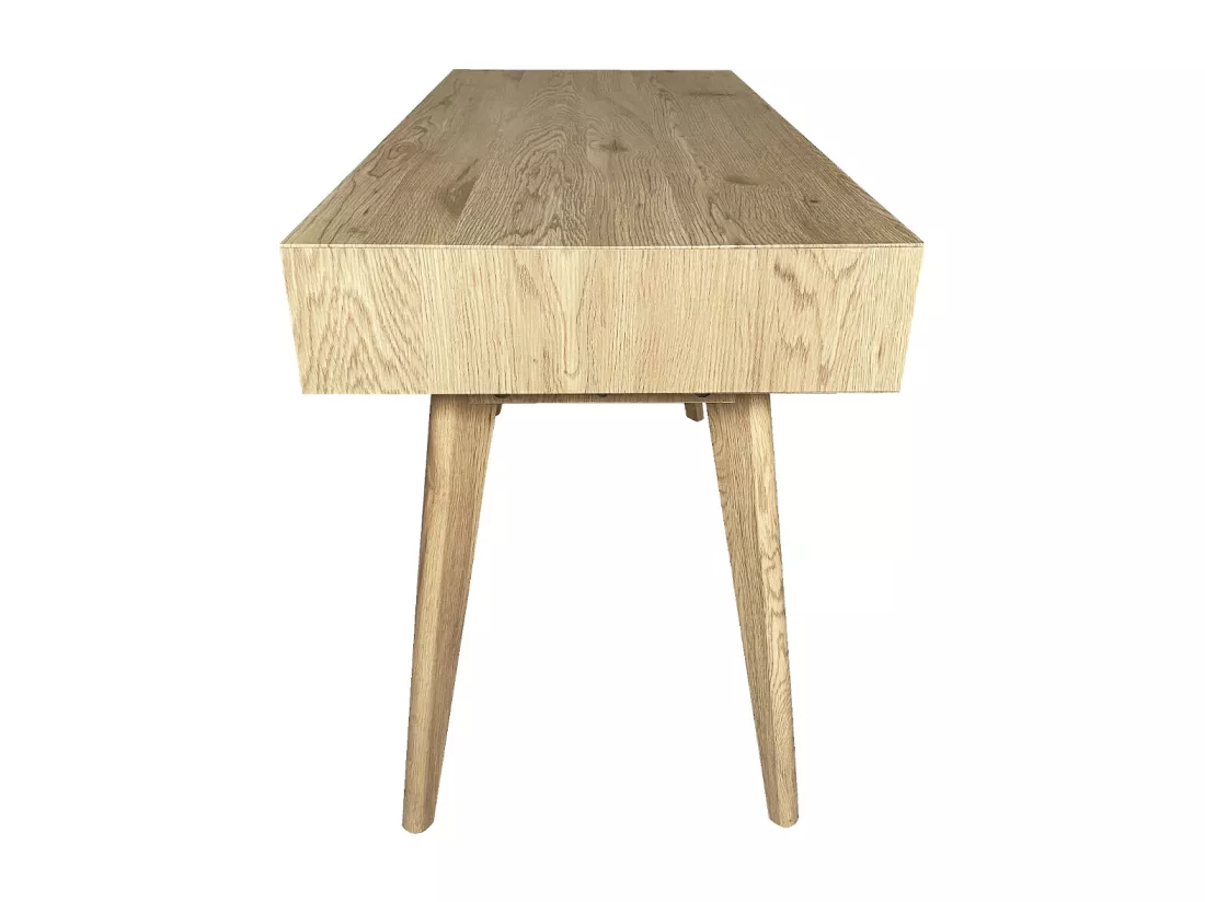 Bureau imitation bois avec tiroirs