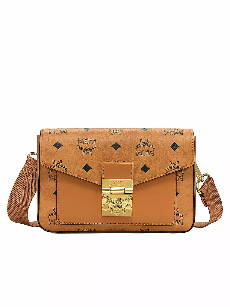 MCM Tasche - Minibag Millie Visetos S braun