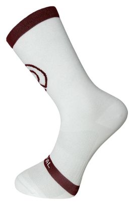Chaussettes Unisexe Rafal Ventoux Blanc/Bordeaux
