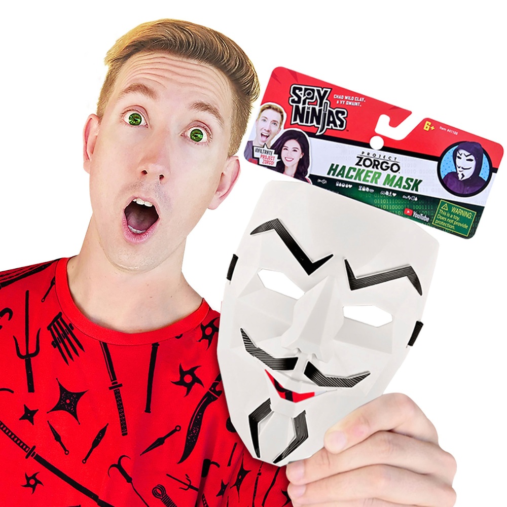 Spy Ninjas Project Zorgo Mask von Vy Qwaint und Chad Wild Clay