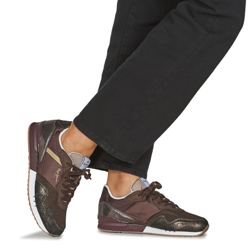 Pepe jeans - LONDON SMART W - Marron / Glitter
