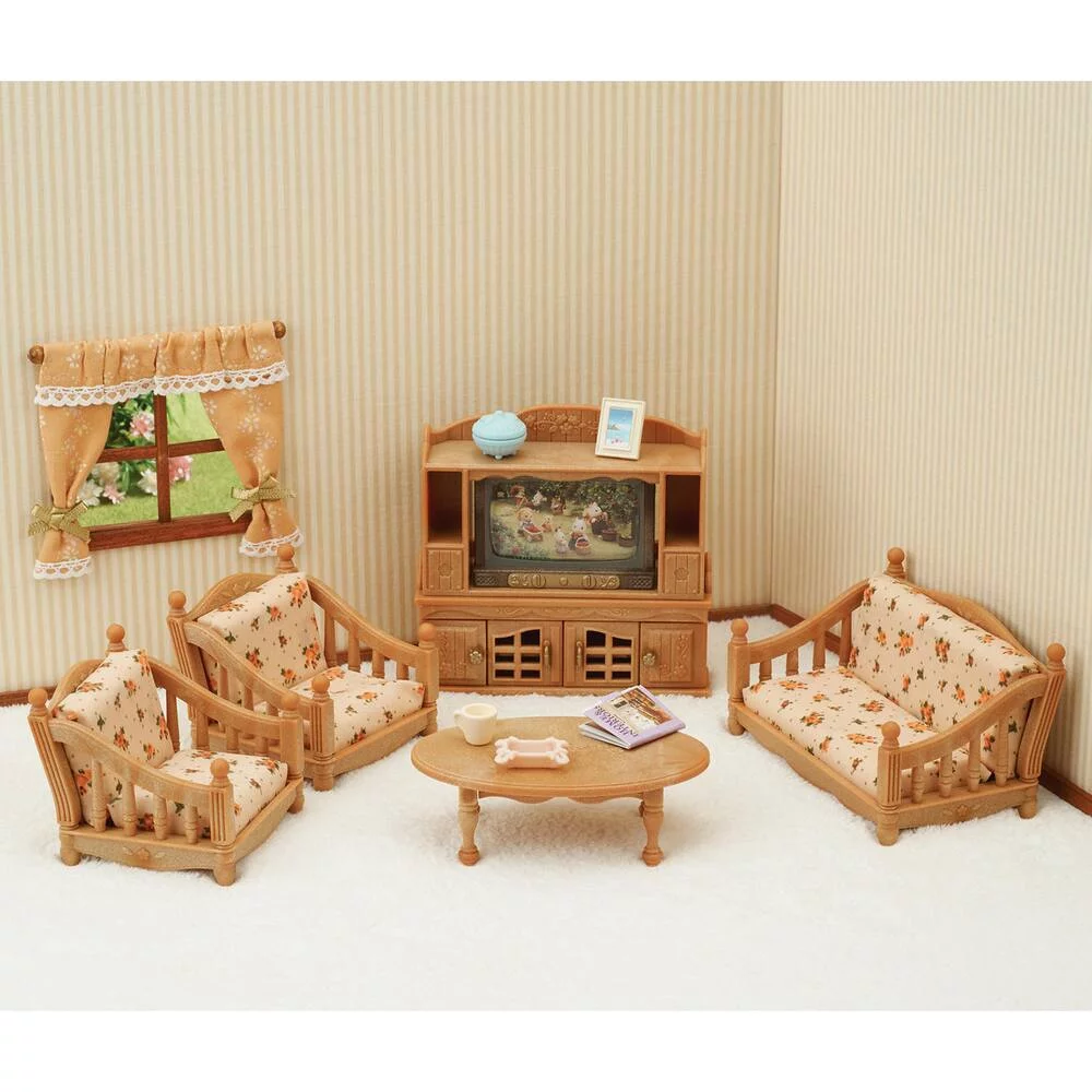 LA PIECE A VIVRE - SYLVANIAN MEUBLES ET ACCESSOIRES