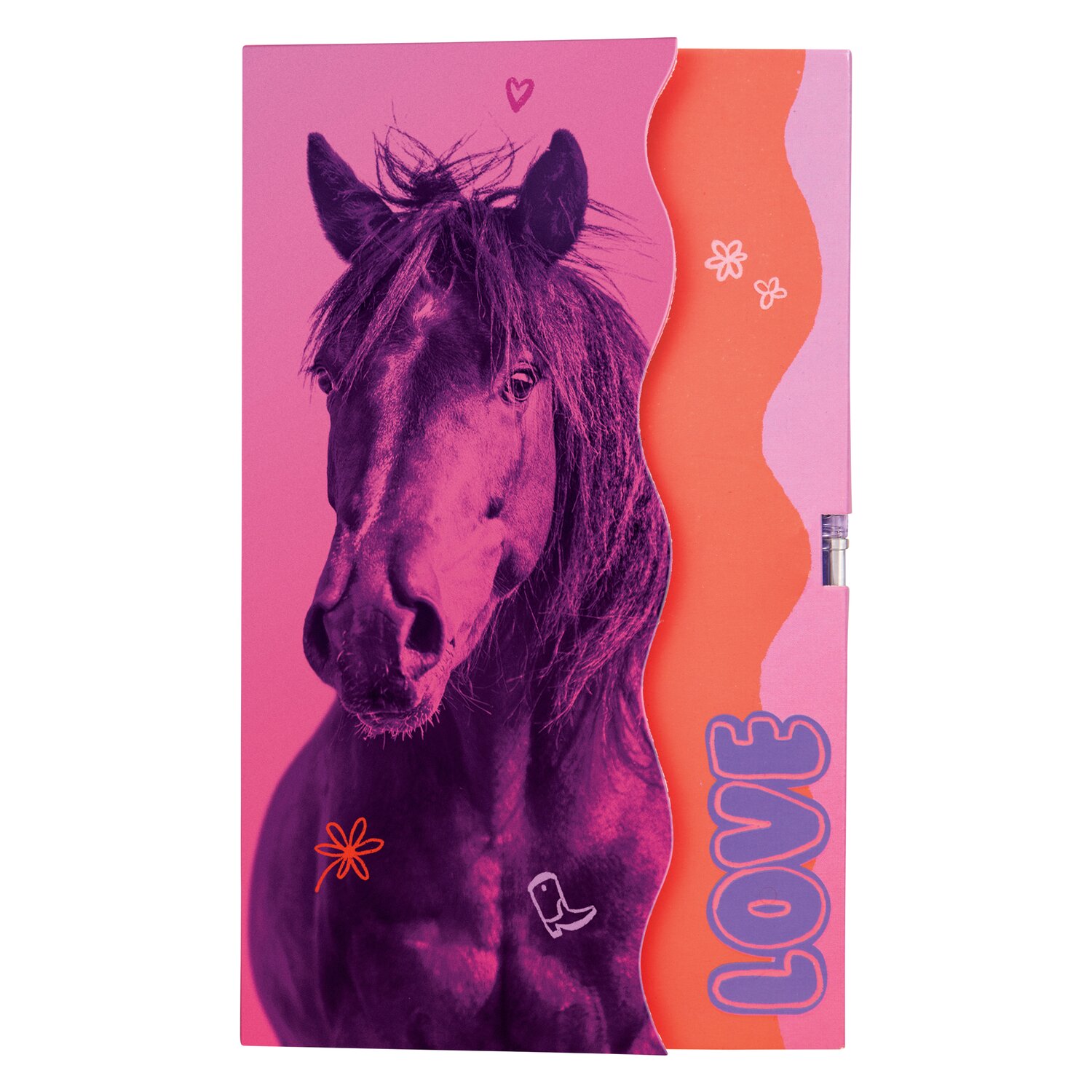DIE SPIEGELBURG Haftnotizen I LOVE HORSES