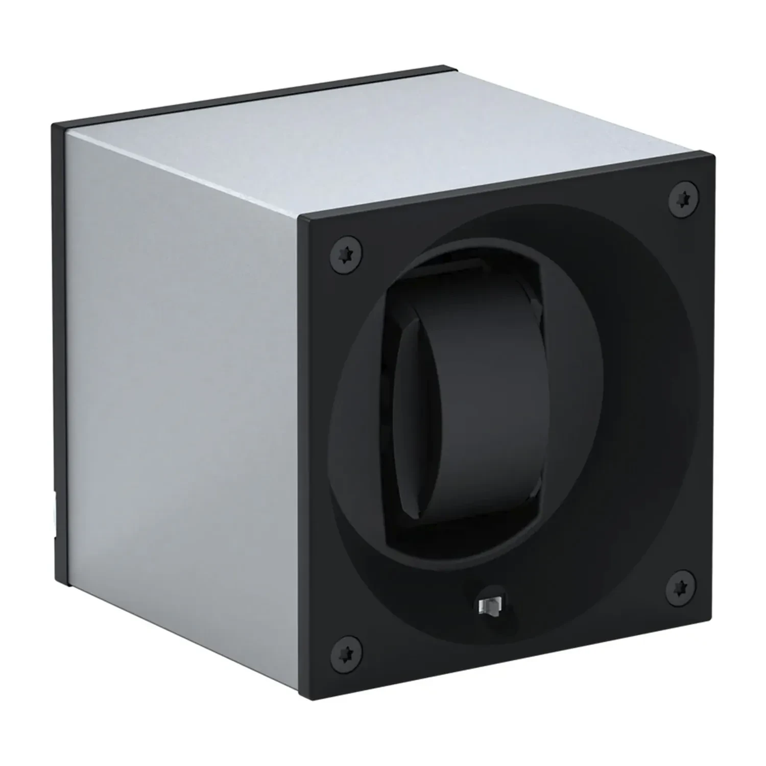 SwissKubik Masterbox Aluminium Silver Watch Winder 1 ur Sølv Aluminium SK01.AE002