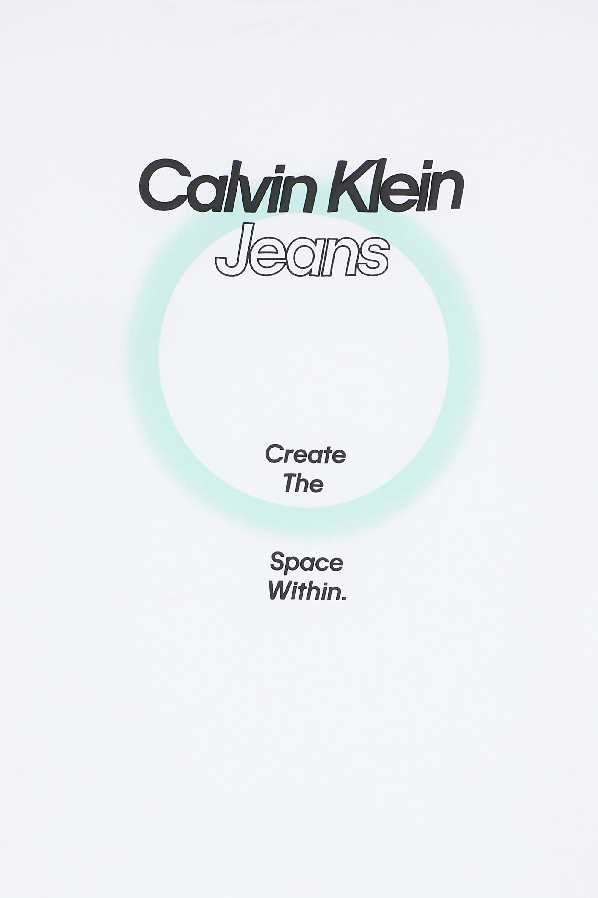 CALVIN KLEIN JEANS T-shirt  ECLIPSE GRAPHIC TEE Blanc