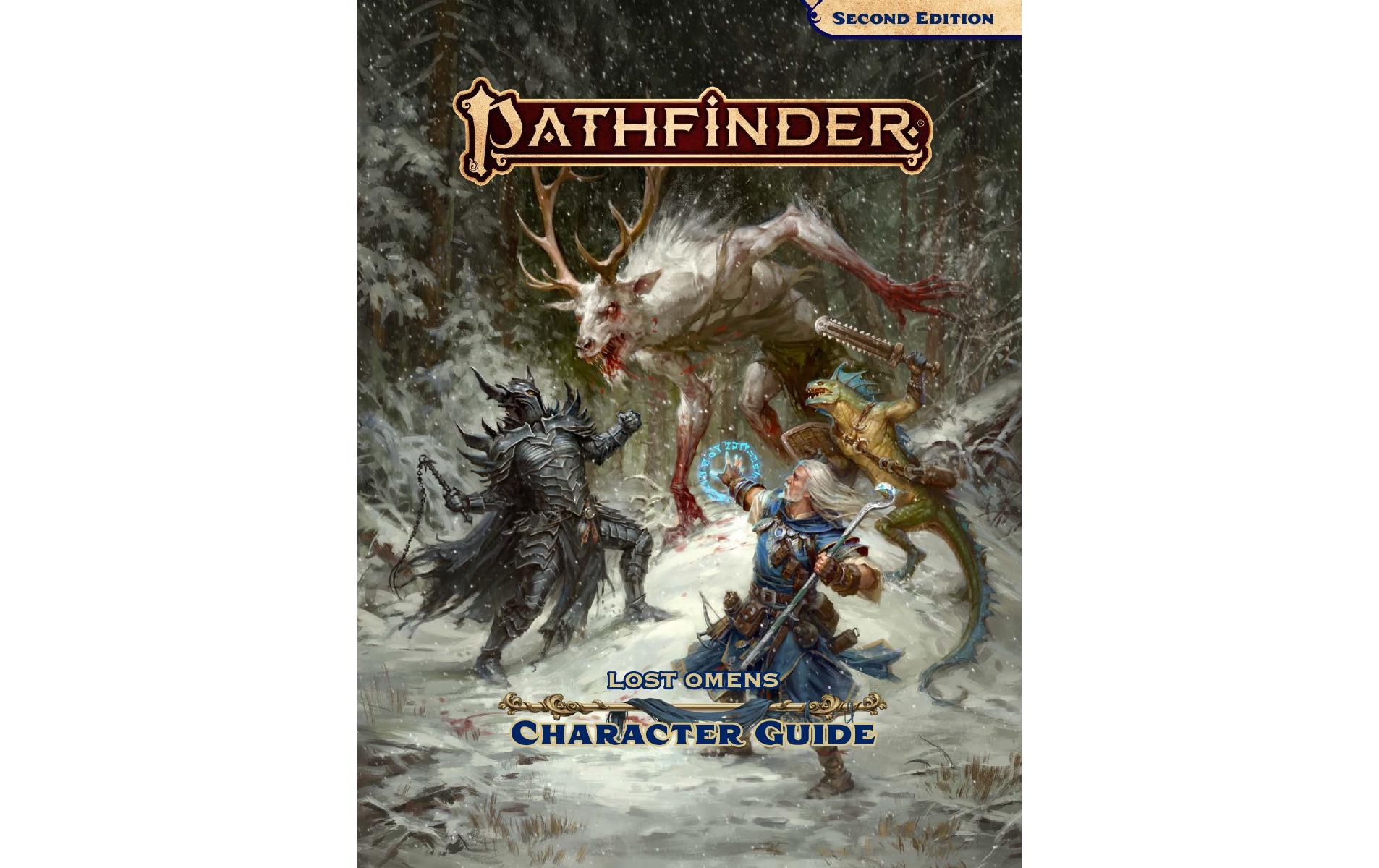 Quellenbuch Pathfinder 2: LO Character Guide -EN-Hardcover-Quellenband