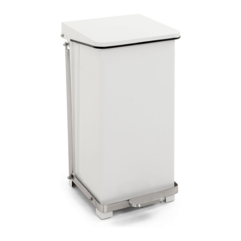 Industri\u00eble pedaalemmer 45 ltr wit