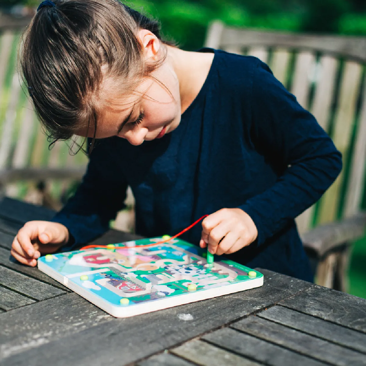 Bigjigs Toys Labyrinthe Basse-Cour - Puzzle
