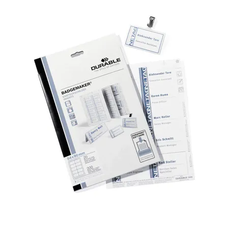 Durable 145302 Badgemaker Einsteckschilder