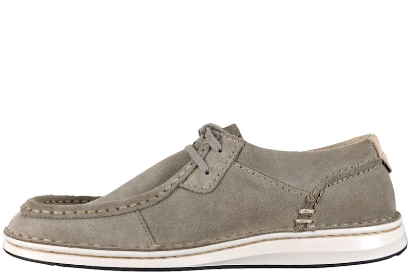 BIRKENSTOCK - PASADENA HERRESKO I TAUPE RUSKIND