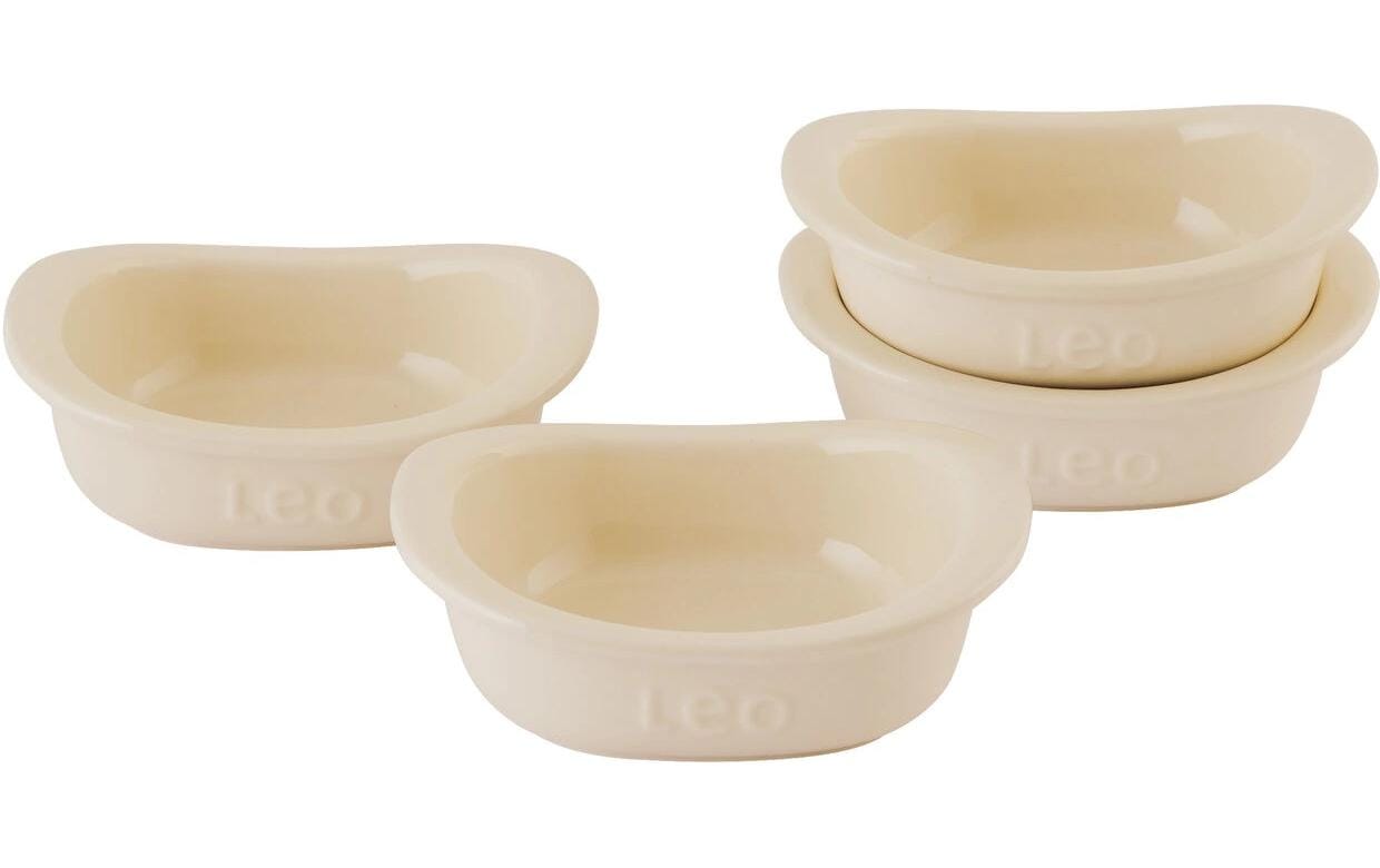 Auflaufform-Set Leo Balance 4 Stk., quadratisch, Beige 0.2 lQuadratische Auflaufförmchen Balance 0.20 l