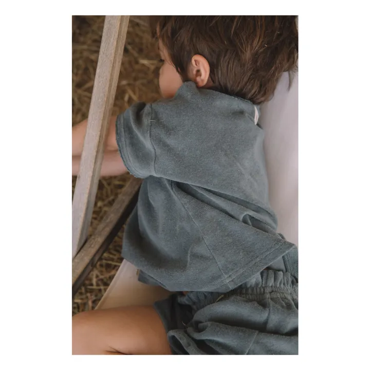 Studio Bohème T-shirt Essential Eponge | Bleu gris
