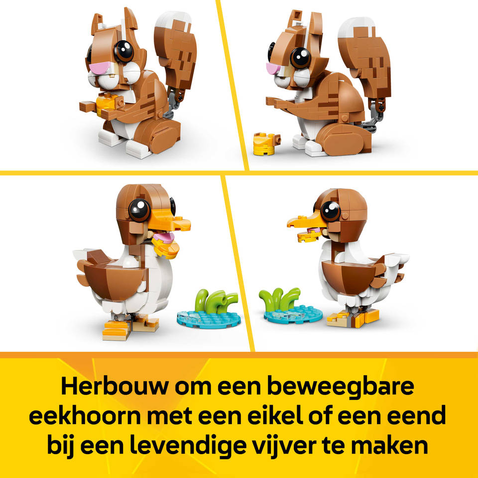 LEGO Creator 3-in-1 schattige dieren: speelse puppy 31382