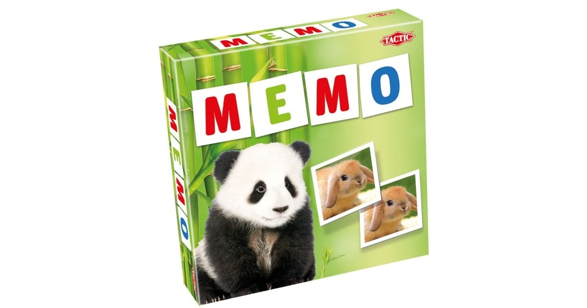 TacticAnimals Babies Memo Memory  (Nederlands, 2 - 4 spelers, 10 minuten, Vanaf 3 jaar)