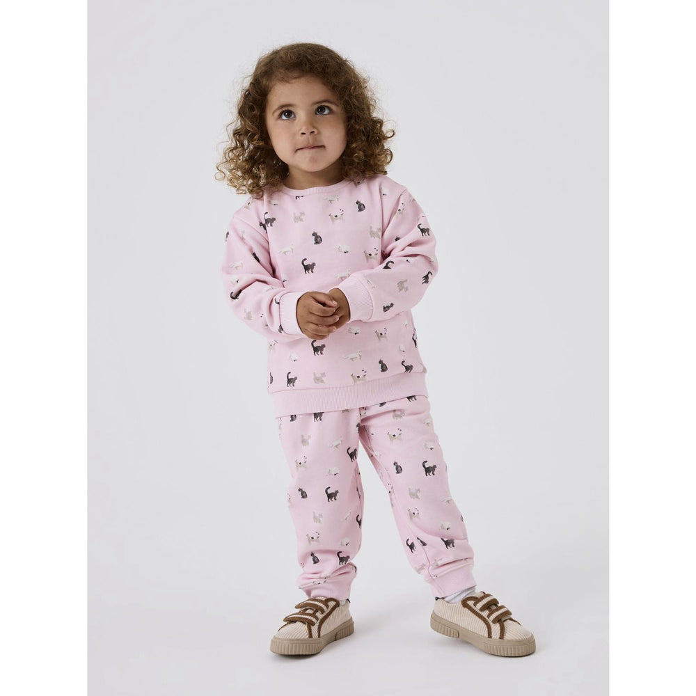 Køb Name It Ballerina Melange Brigitta Regular Sweatpants