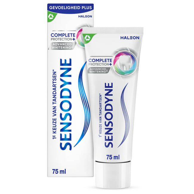 Sensodyne Complete Protection + Advanced Whitening Tandpasta 75 ML