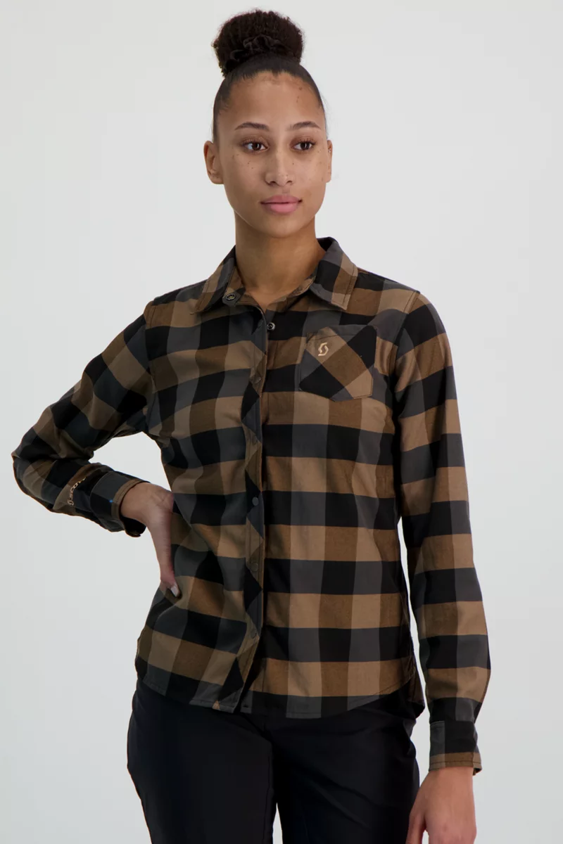 SCOTT Trail Flow Check LS Damen Biketrikot