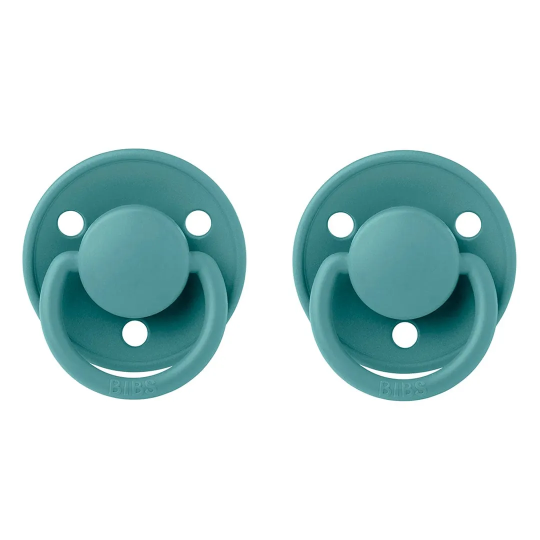 Bibs Suce Bibs De Lux 0-36m Paquet de 2 - Bleu