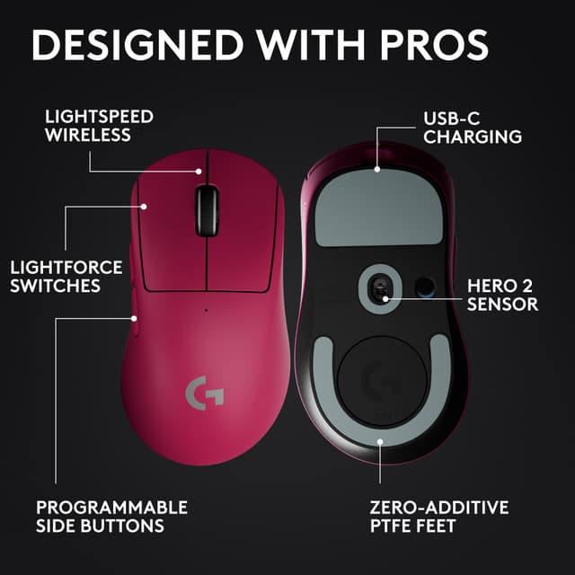 Logitech G Pro X Superlight 2 DEX gaming-mus