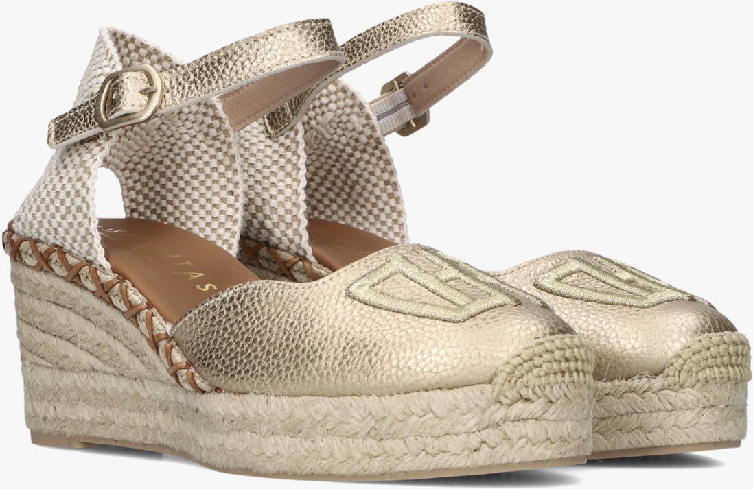gouden hispanitas espadrilles hv243449