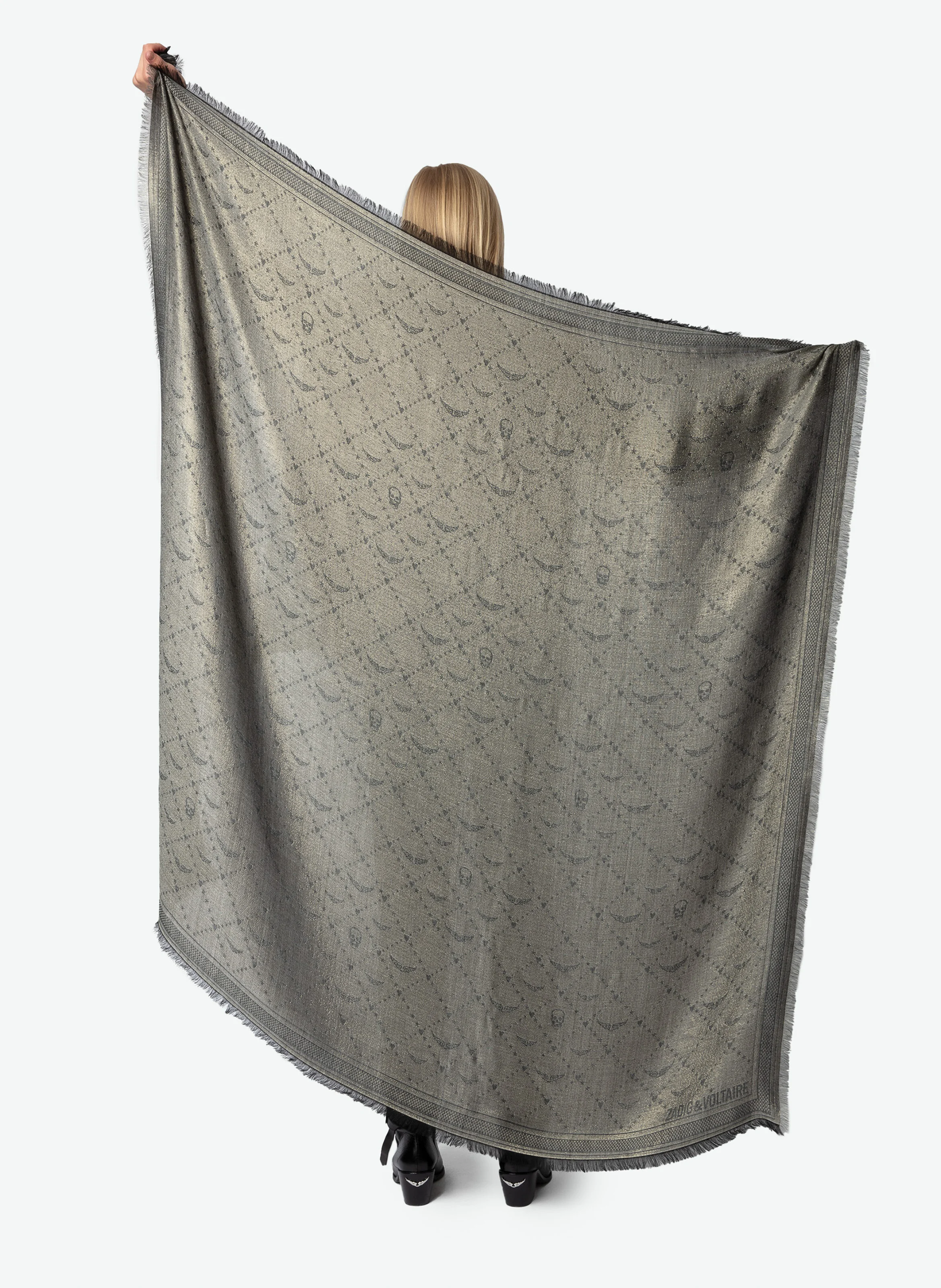 GLENN - Foulard | Gris