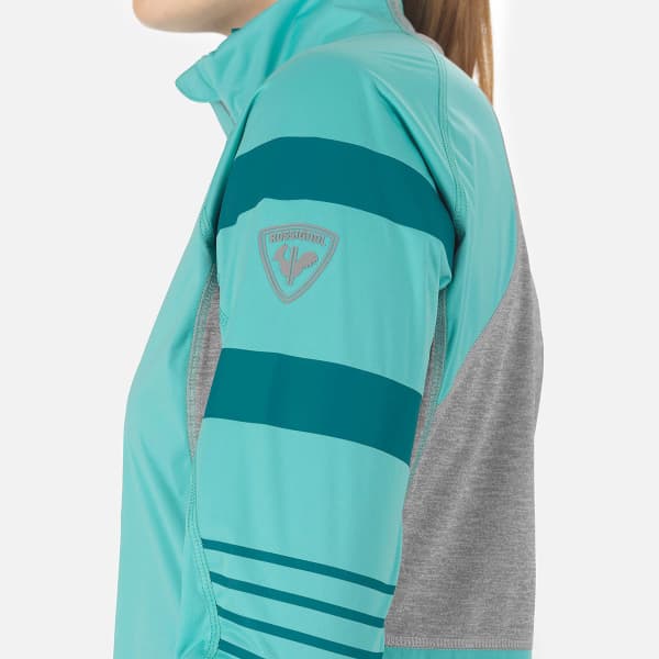Veste ski de fond ROSSIGNOL W POURSUITE JKT TURQUOISE