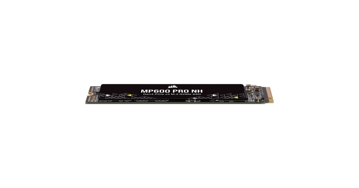 CorsairMP600PRO NH PCIe 4.0 NVMe M.2, 4 TB SSD  (CSSD-F4000GBMP600PNH, PCIe Gen 4.0 x4, NVMe 1.4, M.2 2280)