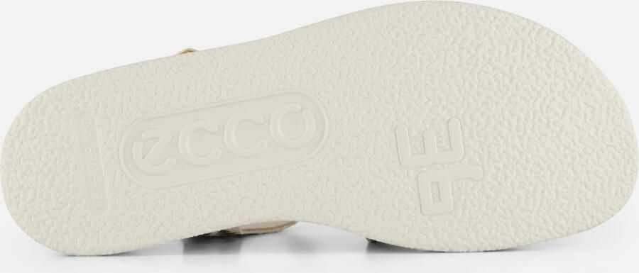 ECCO Flowt Sandalen beige Leer