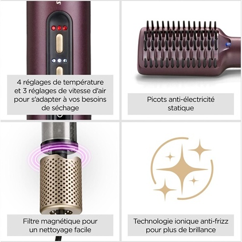 Brosse coiffante Babyliss Air Power Smooth AS6400E