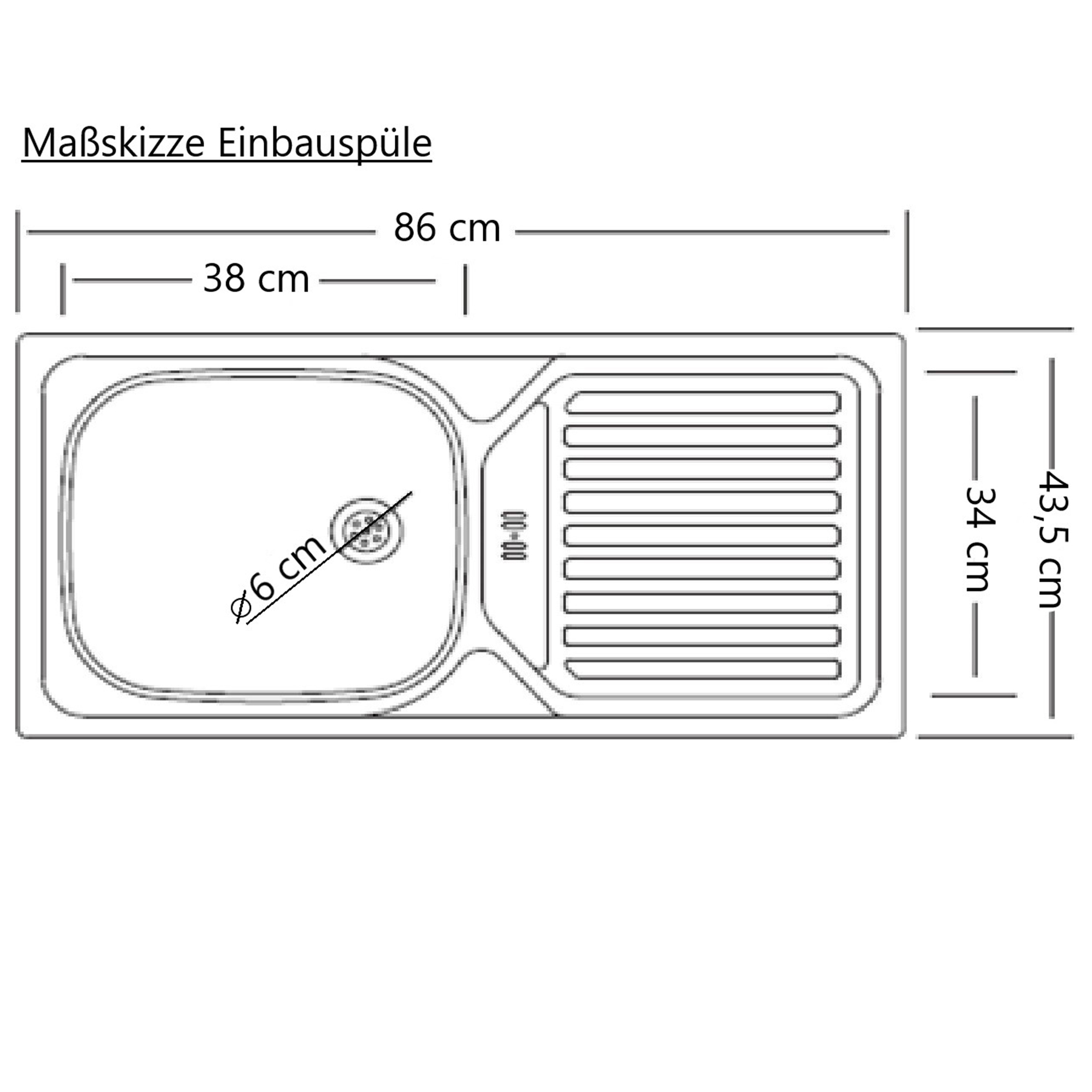 Küchenblock MONZA - weiß Hochglanz - Beton-Optik - mit E-Geräten - Induktionskochfeld - 360 cm