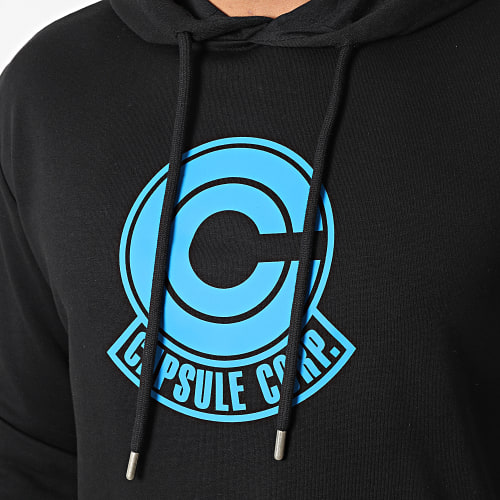 Sweat Capuche Capsule Corp Noir Bleu