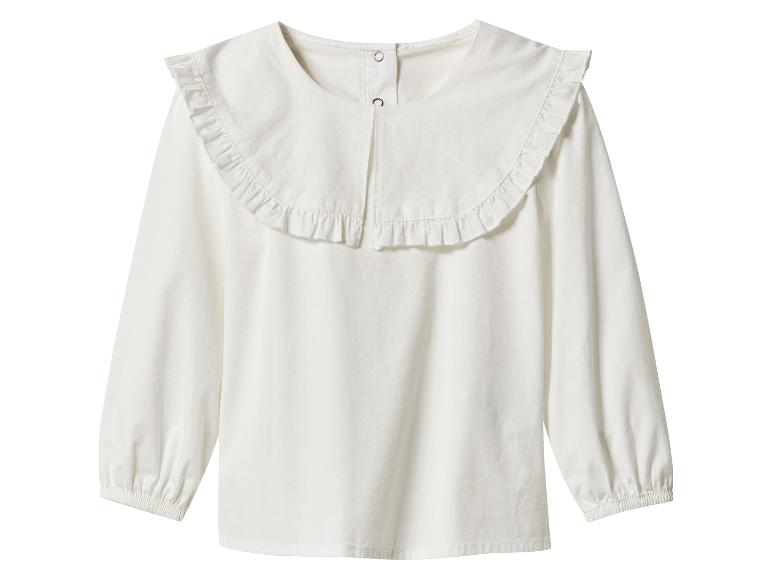 Kinder shirt met sierkraag