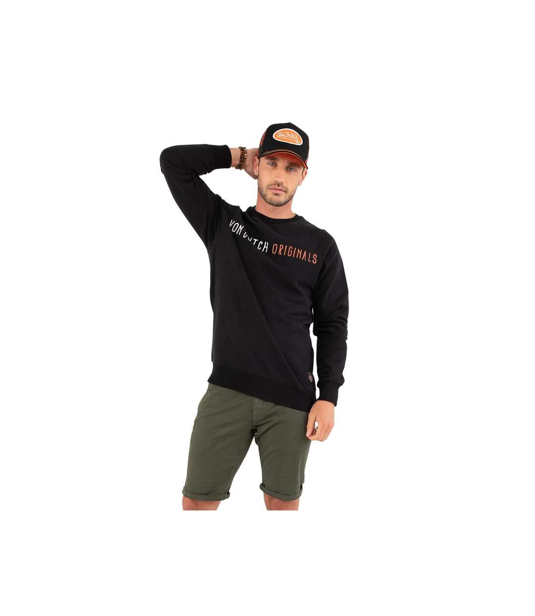 Sweat Col Rond homme en coton Skul