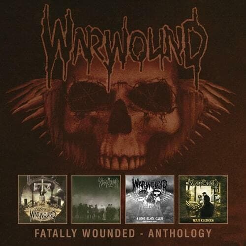 Warwound : Fatally Wounded: Anthology CD Box Set 4 discs (2022)