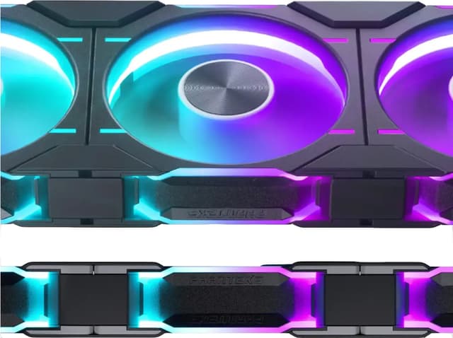 Phanteks D30 DRGB 120mm PWM-blæser (sort/3-pakke)