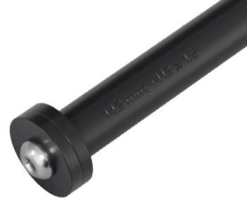 STECKACHSENADAPTER für Gepäckträgermontage  schwarz  M12 x 1.5 169mm