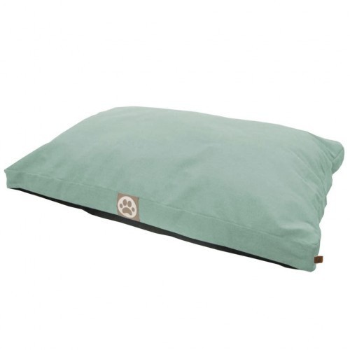 Cama de lona verde para cães