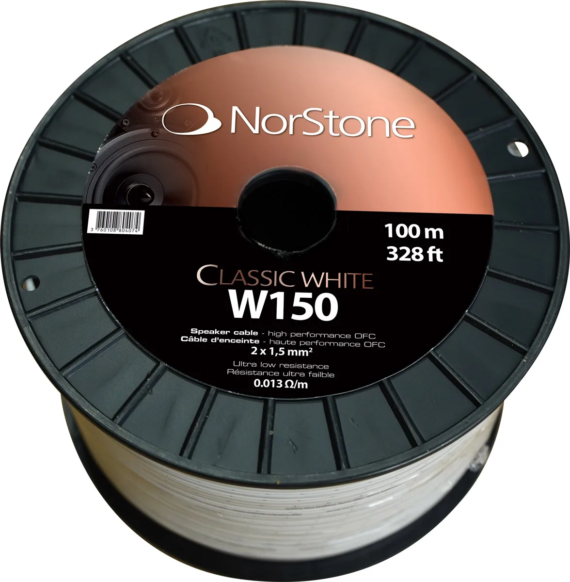 NorStone W150 (200 m) Câbles d'enceintes en bobine