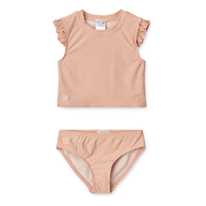 Liewood Maillot 2 Pièces Judie Rayé | Abricot