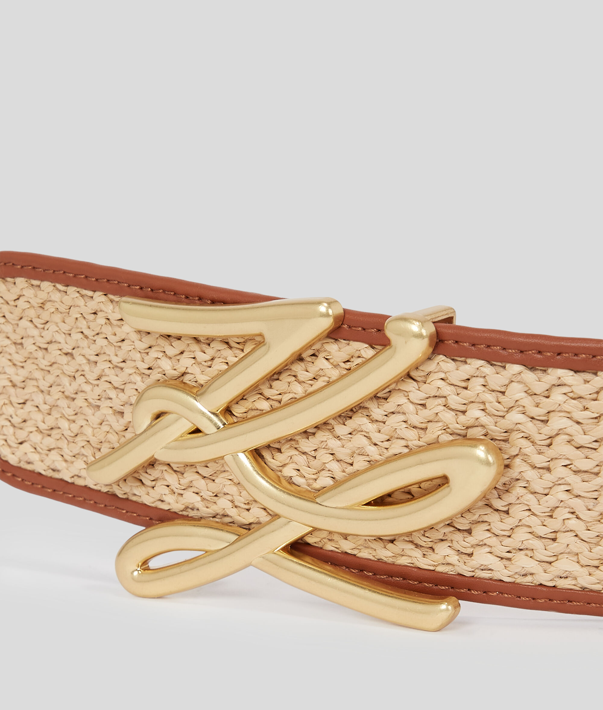 GRANDE CEINTURE K/AUTOGRAPH EN RAPHIA