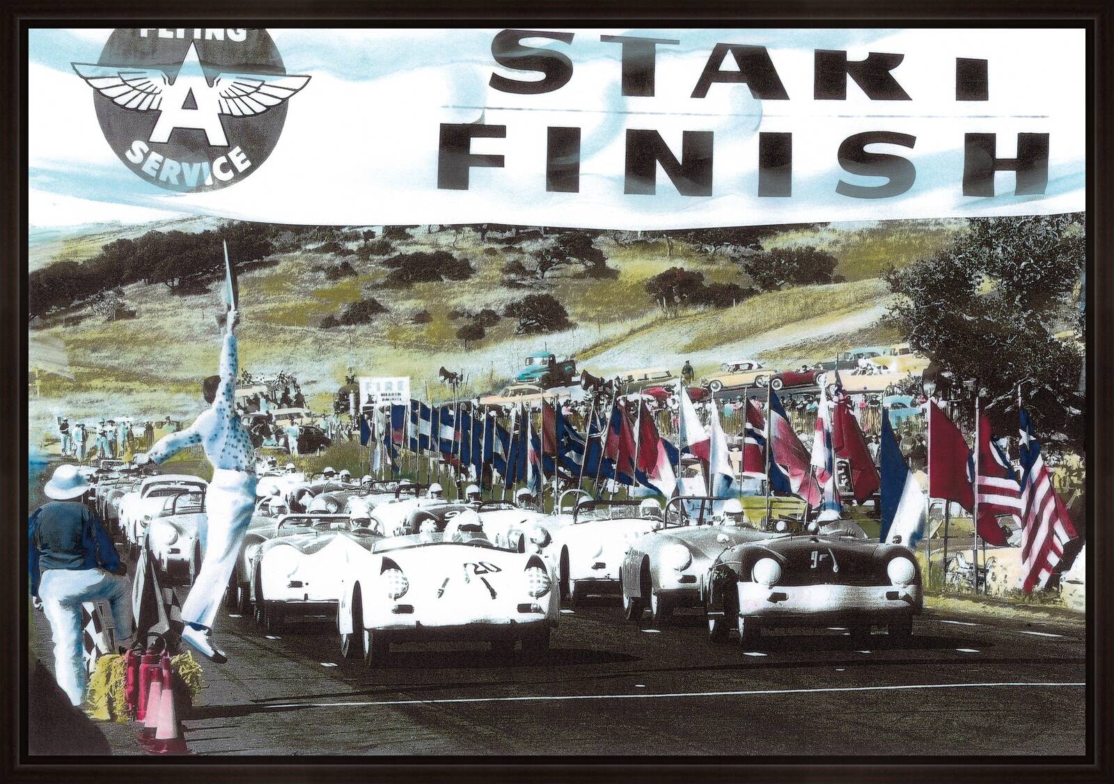 Laguna Seca by Frank M. Orel - Open Edition.