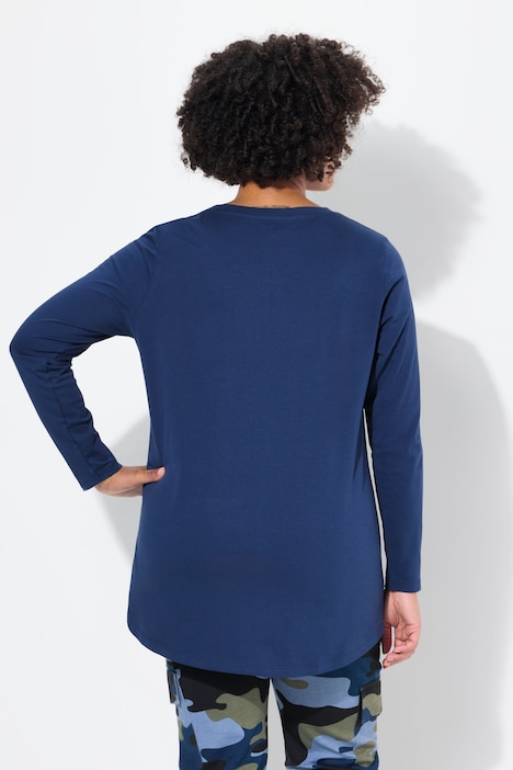 T-Shirt, oversized, LOVE IT, Langarm