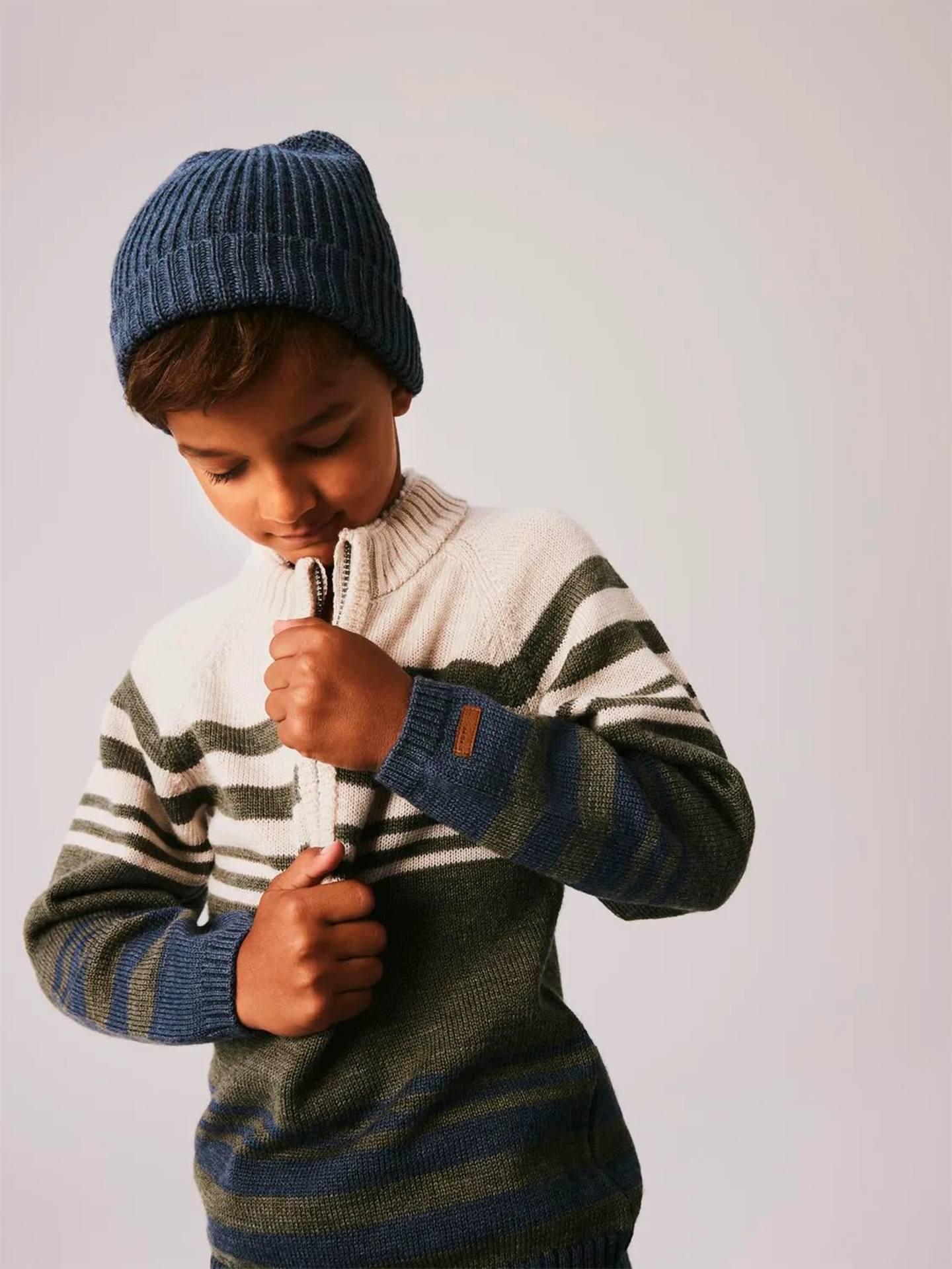 Wriss Wool Long Sleeve Knit Turtleneck